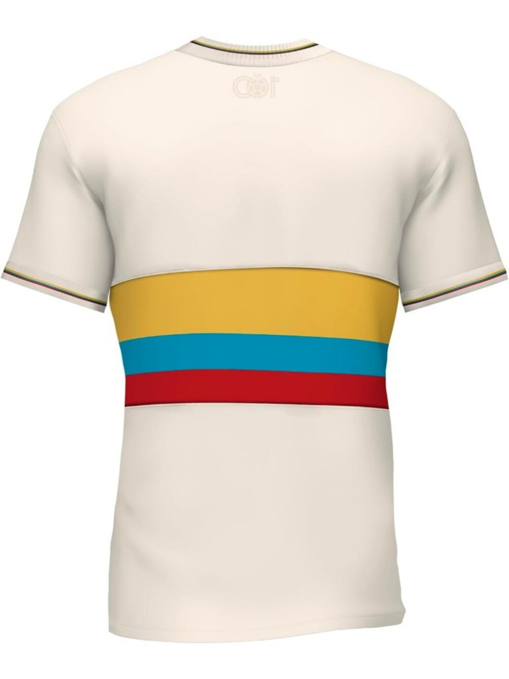 Special Edition Colombia Soccer Jersey - 100 Years Anniversary Tee, White